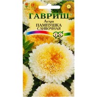 Астра «Пампушка сливочная» помпонная, 0.3 г