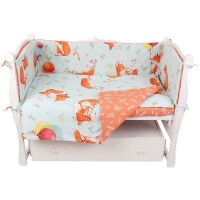 Комплект постельного белья Amarobaby Пушистики AMARO-3004-Psh, 4 предмета