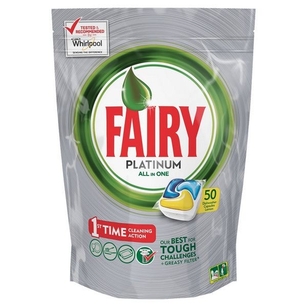 Средство для посудомоечных машин Fairy ADW Platinum 50 шт.