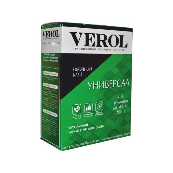 Обойный клей Verol Универсал 45 м² 200 гр