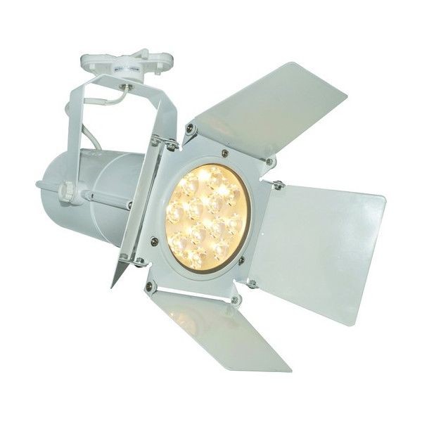Трековый светильник светодиодный Arte Lamp Obiettivo A6312PL-1WH 4000K 12W цвет белый