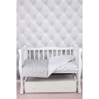 Комплект постельного белья AmaroBaby Baby Boom Короны в кроватку, бязь 3 предмета
