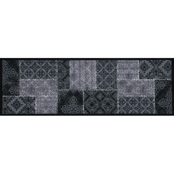 Коврик «Oriental Patch» 50, 50x150 см, полиамид, цвет серый