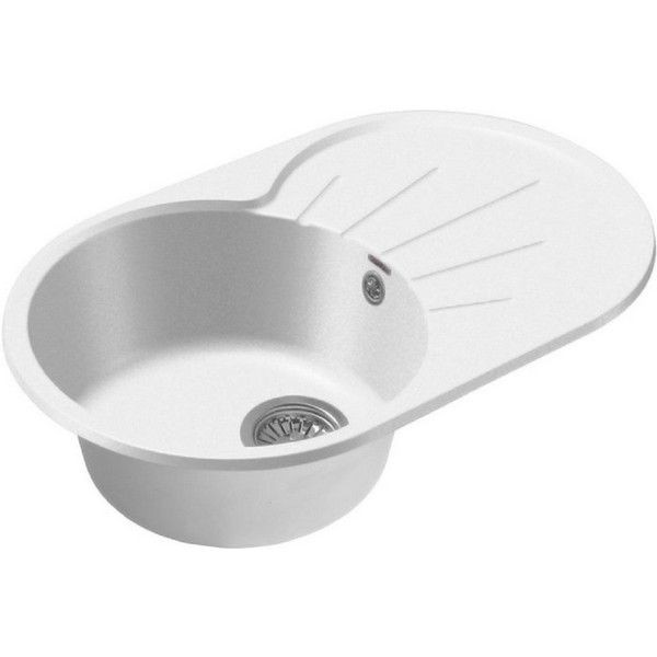Кухонная мойка GranFest R-750 L RONDOR-750 L иней