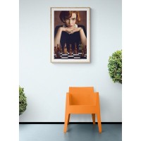 Плакат "34;Просто Постер "34; The Queen "39;s Gambit - Шахматы 90x120 в подарочном тубусе 280851507951
