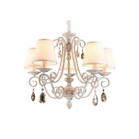 Люстра потолочная Rivoli Rosalba Б0038464 20 м2 цвет белый