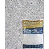 Жидкие обои на основе целлюлозы 1 кг цвет серый