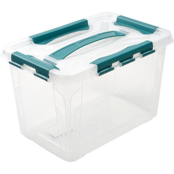 Ящик для хранения Grand Box, 6.65 л, 19x18x29 см, пластик, цвет прозрачный