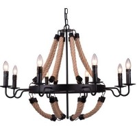 Люстра Arte Lamp Marsiglia A8956LM-8BK E14 8 ламп