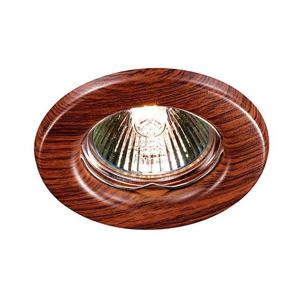 Точечный светильник Novotech Wood 369714 GX5.3 под отверстие 6 см