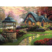 Постер «Пейзаж с колодцем» 30x40 см