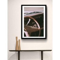 Плакат "34;Просто Постер "34; Руль Cadillac 60x90 в раме 581921997221