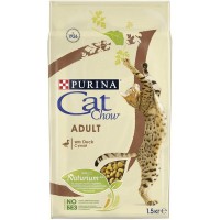 Сухой корм для кошек Cat Chow® утка, 1.5 кг
