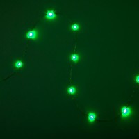 Электрогирлянда комнатная «Роса» 10 м 100 LED мультисвет