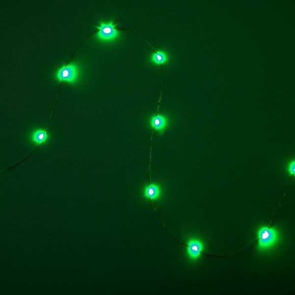 Электрогирлянда комнатная «Роса» 10 м 100 LED мультисвет