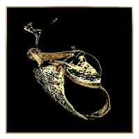 Картина ArtWork Molten Golden Splash, 76х76 см