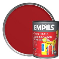 Эмаль ПФ-115 Empils PL цвет красный 0.9 кг