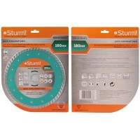 Диск алмазный Sturm! 9020-04-180x22-T