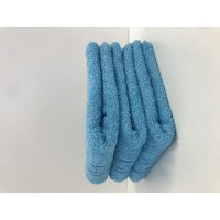 Полотенце махровое 40х70 цветное 430г/м.кв. с жаккардовым бордюром "34;греческий "34;
