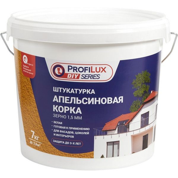 Штукатурка Profilux апельсиновая корка 7 кг