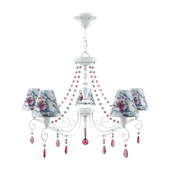 Люстра Maytoni Provence 18 E4-05-WM-LMP-O-13-CRL-E4-05-PK-UP E14 5 ламп 11 м²