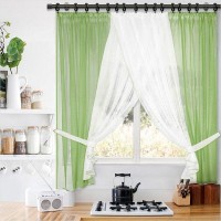 Штора для кухни Nivasan Сильвия SL-zn, 180х400 см