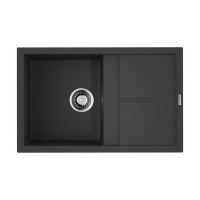 Кухонная мойка OMOIKIRI Sumi 79-BL 79х50см искусственный гранит/черный
