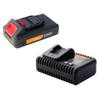 Аккумулятор Lexman, 2.5 Ач, 20 В с ЗУ