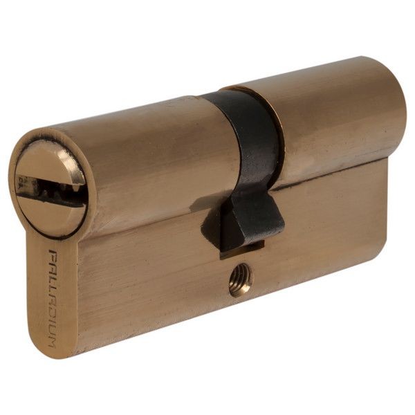Цилиндр ключ/ключ 35х35 золото, 70 C ET PB