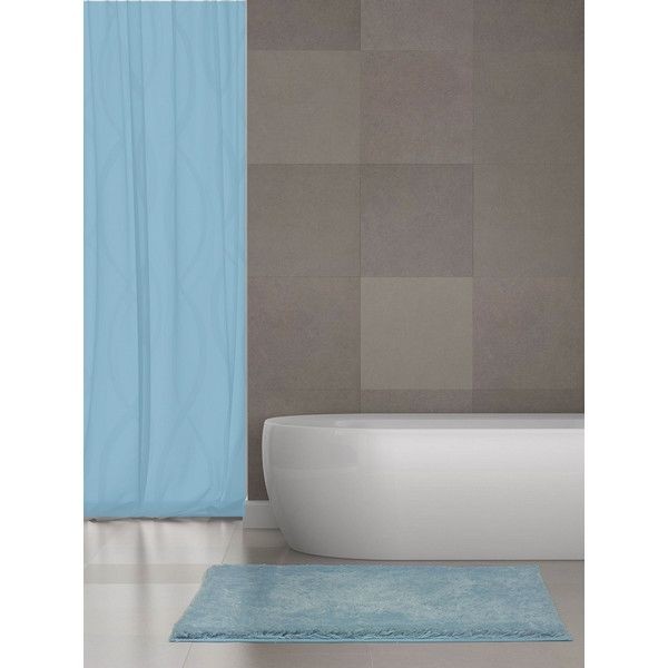 Коврик для ванной Bath Plus Тиволи 60х90см голубой