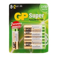 Батарейка алкалиновая GP AA 10 шт.
