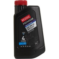 Масло моторное для четырёхтактных двигателей Rezoil Premium 4-Т полусинтетическое 1 л