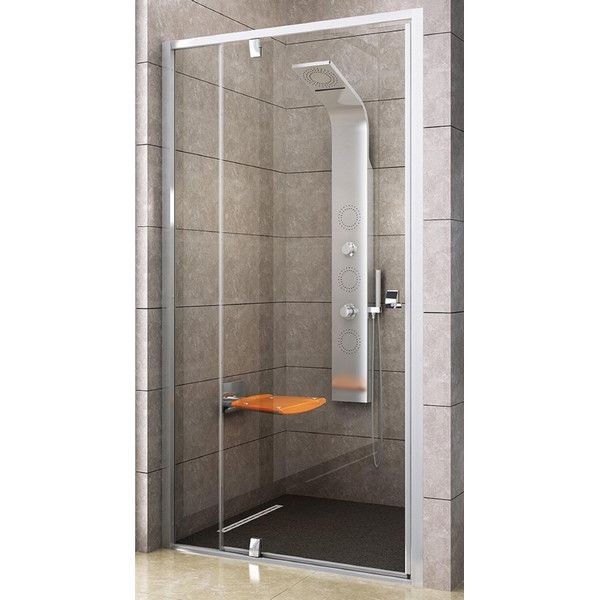Душевая дверь Ravak Pivot PDOP2-100 блестящий профиль, прозрачное стекло 03GA0C00Z1