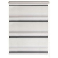 Штора рулонная день-ночь Miamoza Milan 100x160 см бежевая