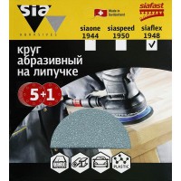 Круг абразивный для шлифмашин sia Abrasives sf6-150-0-040