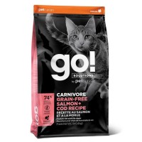 Сухой корм для котят и кошек GO! NATURAL HOLISTIC беззерновой Лосось и Треска 7.26 кг