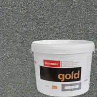 Штукатурка декоративная мраморная Bayramix Gold Mineral GR 148 15 кг цвет серо-зелёный перламутр