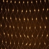 Электрогирлянда наружная Balance «Сеть» 1.2 м 144 LED тёплый белый IP44