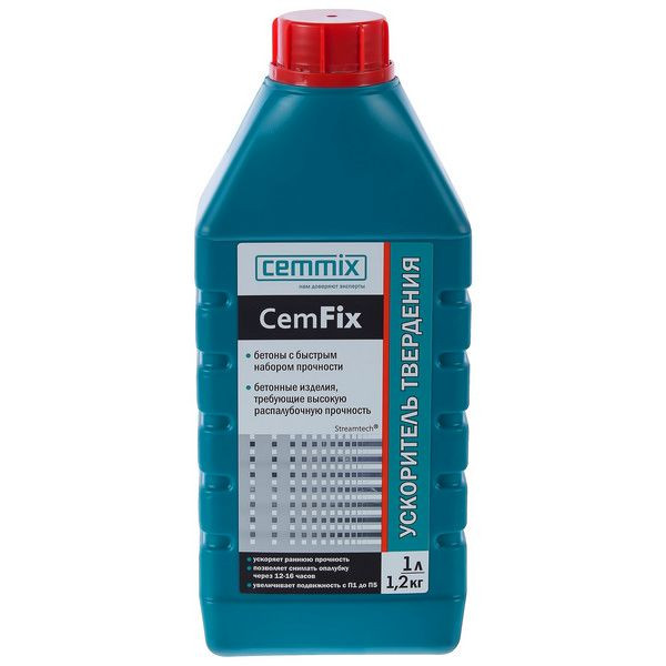 Ускоритель твердения Cemmix CemFix, 1 л