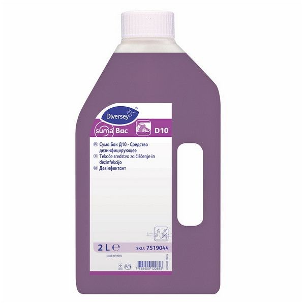 Средство дезинфицирующее Suma Bac D10 2 л