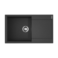 Кухонная мойка OMOIKIRI Daisen 86-BL 86х50см искусственный гранит/черный