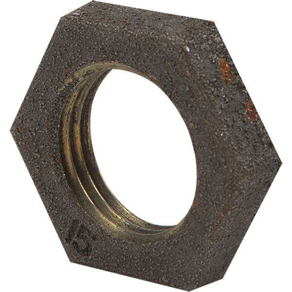 Контргайка, 1/2 "34; , чугун, цвет чёрный