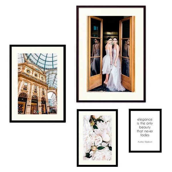 Набор постеров Дом Корлеоне Коллаж Fashion №94 08-0734-110х120, 50х70 см