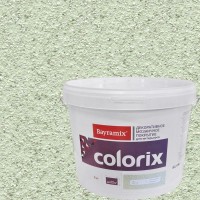 Покрытие декоративное мозаичное Bayramix Colorix CL 13 9 кг цвет зелёный