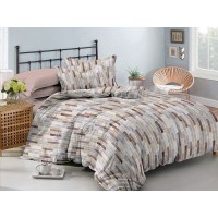 Комплект постельного белья двуспальный Amore Mio Jamie 17502, сатин