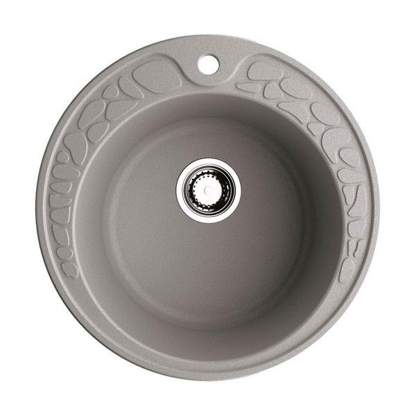 Кухонная мойка OMOIKIRI Tovada 51-GR 51х51см искусственный гранит/leningrad grey