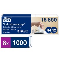 Салфетки для диспенсера Tork одноразовые