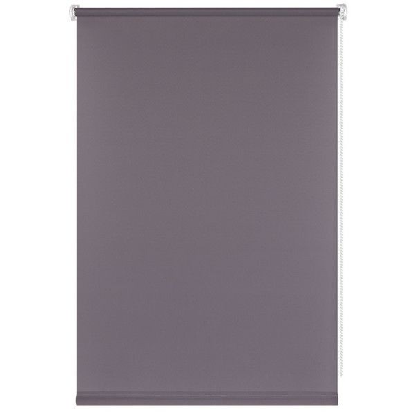Штора рулонная Plain, 50x160 см, цвет серый