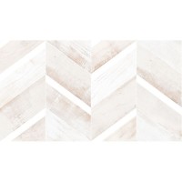 Плитка настенная «Блю шеврон Полосы» 1.46 м² 25x45 см цвет бежевый