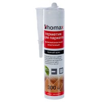Герметик Homax для паркета 300 мл цвет орех тёмный